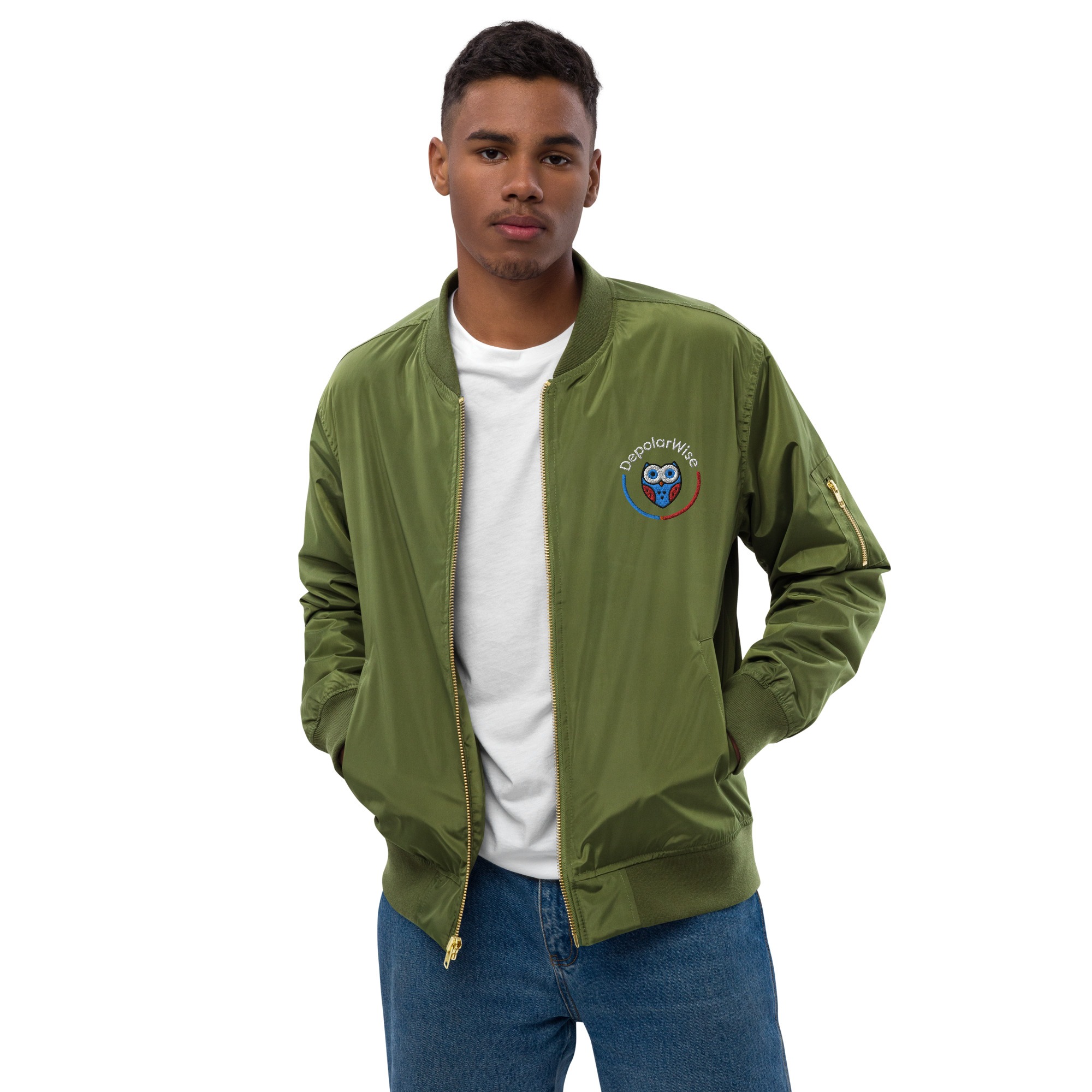 Premium Recycled Bomber Jacket | Long-Term Effects of Party Polarization in Politics