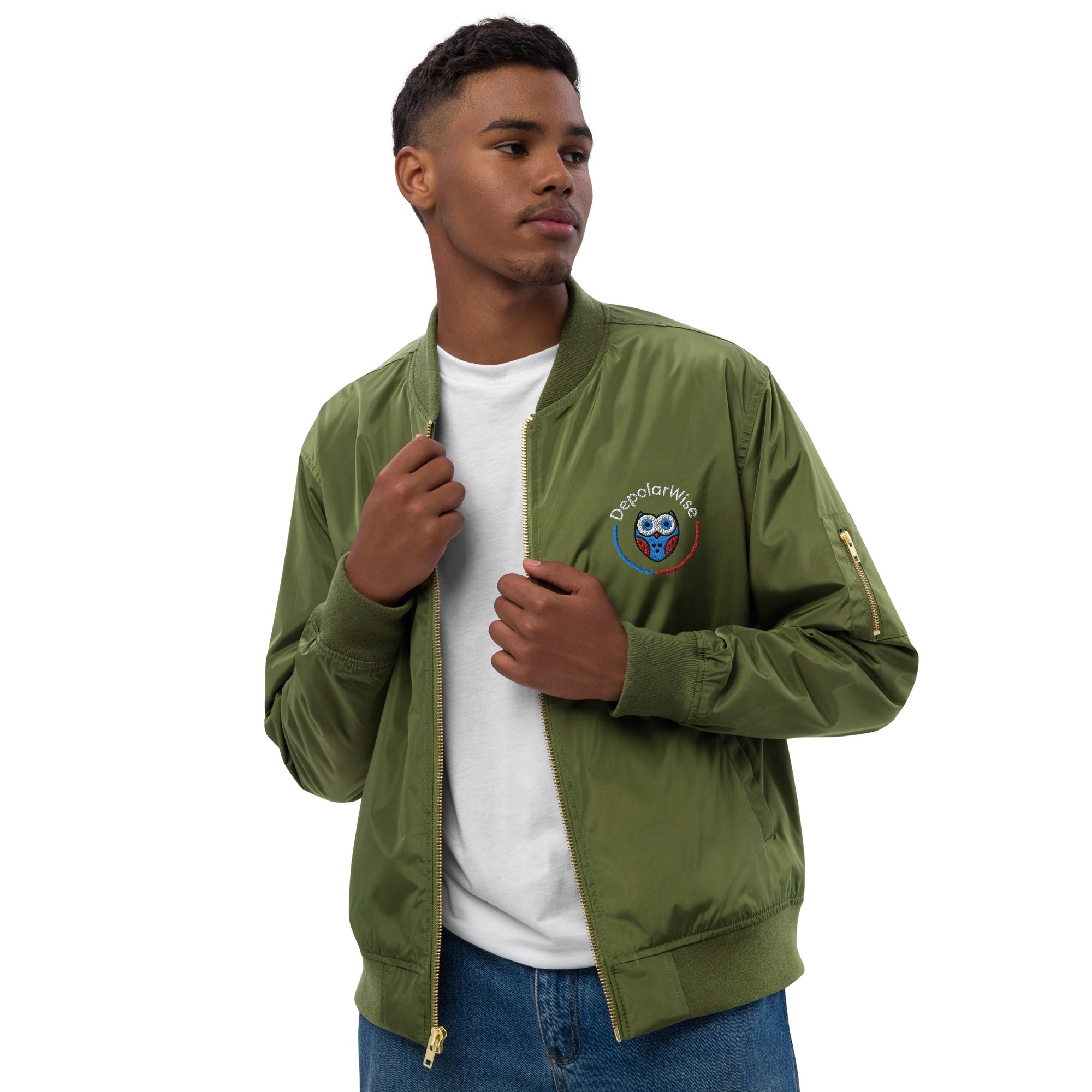 Premium Recycled Bomber Jacket | Effects of Party Polarization on Public Opinion