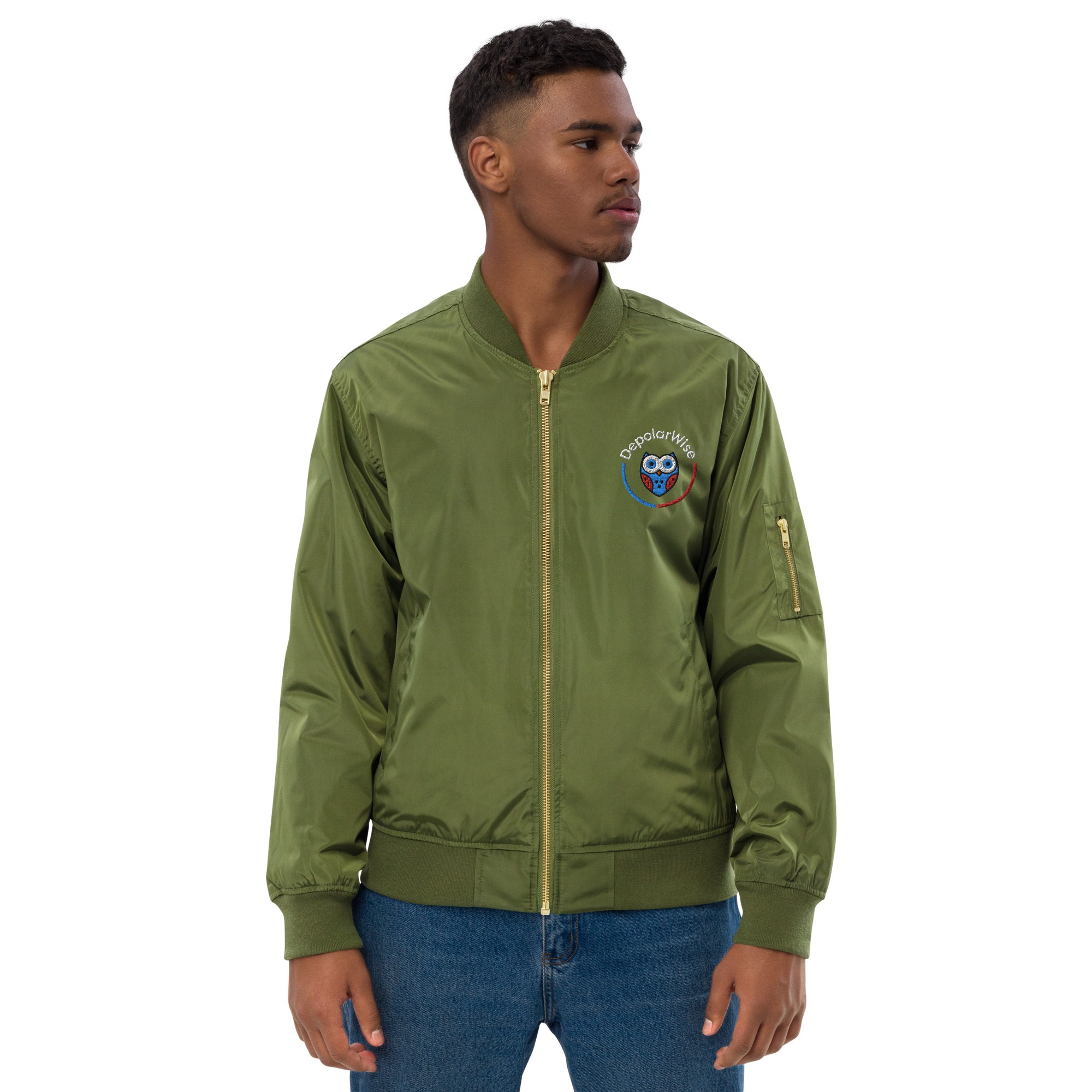 Premium Recycled Bomber Jacket | Analyzing the Effects of Party Polarization in Elections