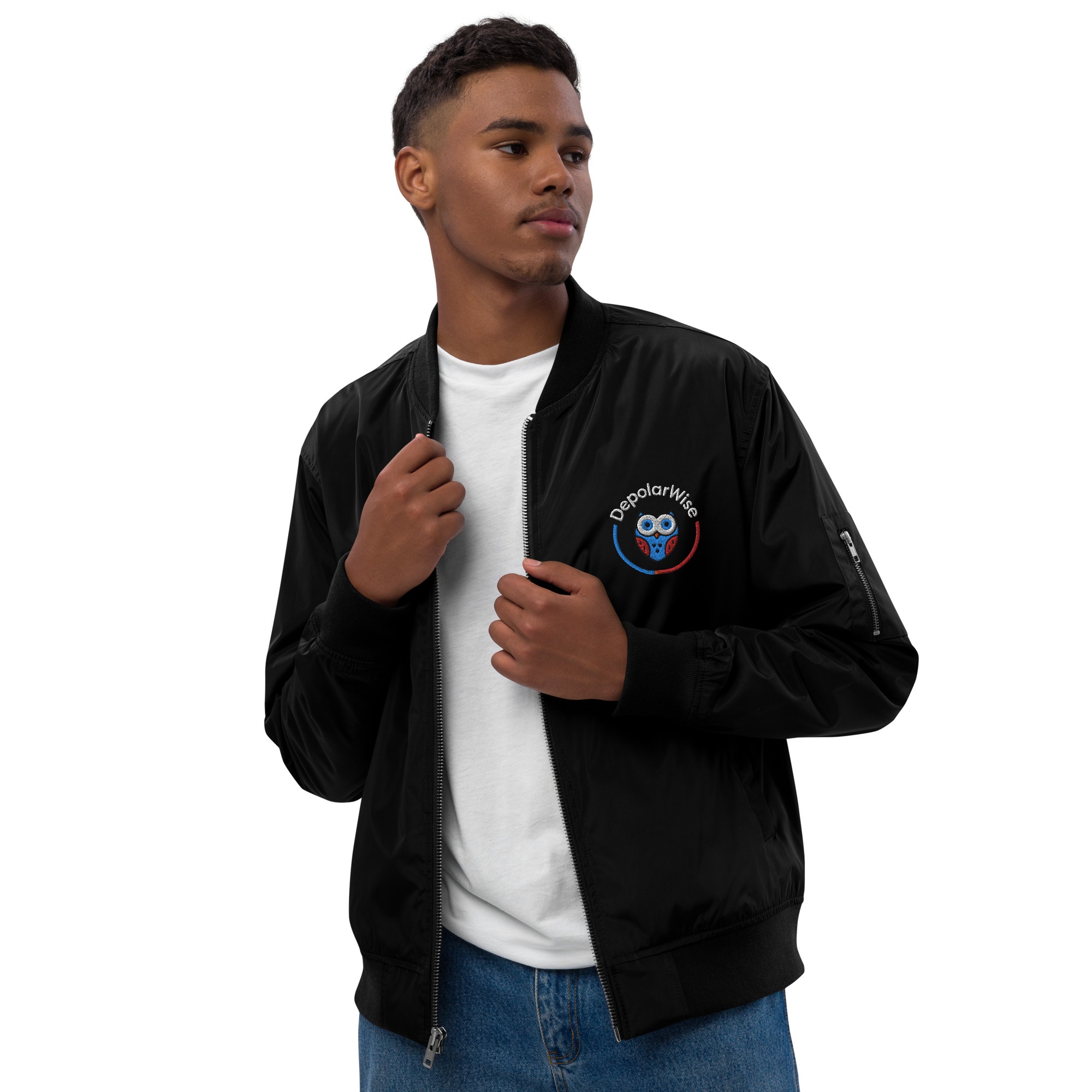 Premium Recycled Bomber Jacket | The Consequences of Polarization Meaning in Politics