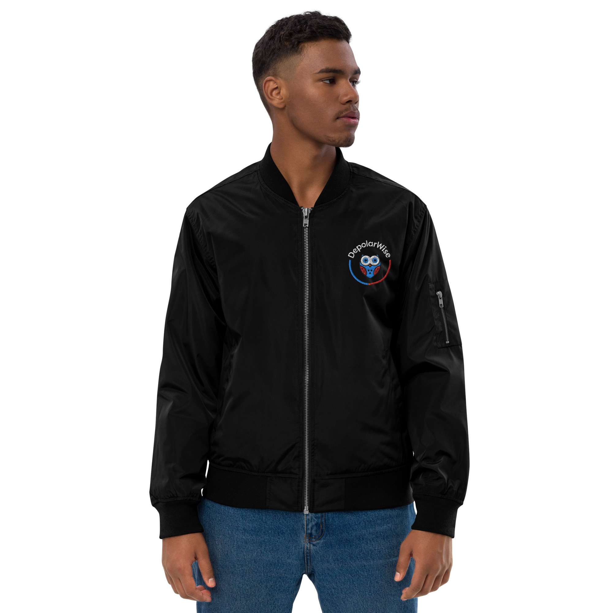 Premium Recycled Bomber Jacket | Analyzing Polarization Meaning in Politics