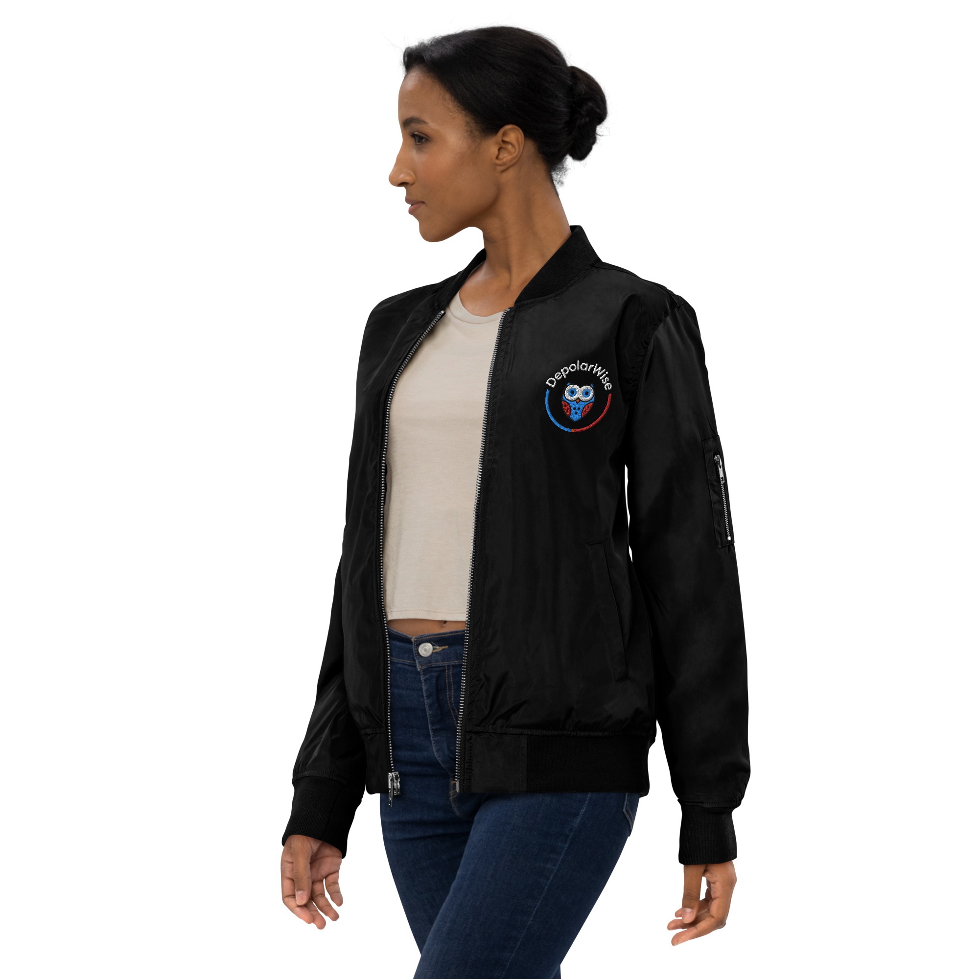 Premium Recycled Bomber Jacket | Polarization Meaning in Politics: Historical Context